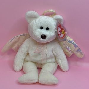 Ty Beanie Babies Halo Angel Bear 1998